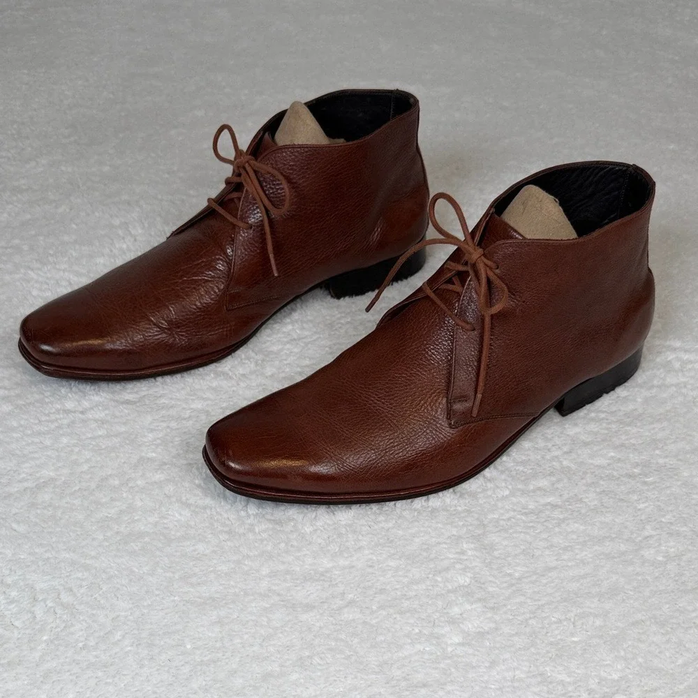 Anatomic Prime Soft‎ European Leather Brown Men's Chukka Boots Size 45